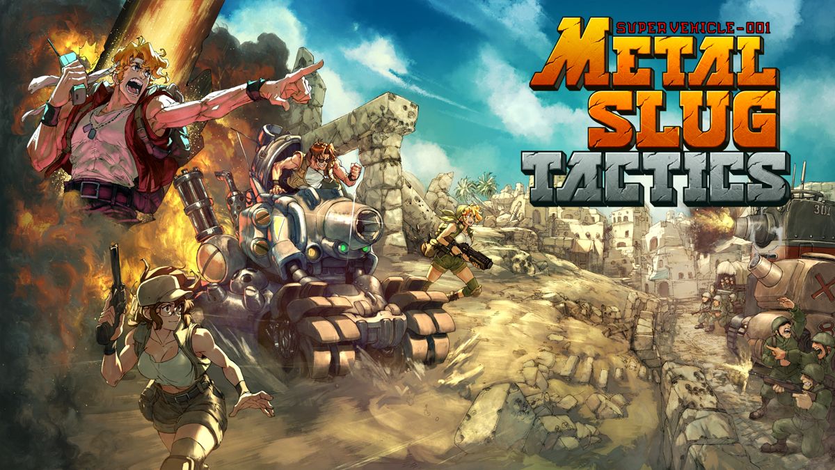 Metal Slug Tactics box art for Switch